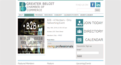 Desktop Screenshot of greaterbeloitchamber.org
