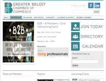 Tablet Screenshot of greaterbeloitchamber.org